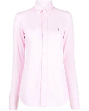 Polo Ralph Lauren Heidi Embroidered Shirt - Pink