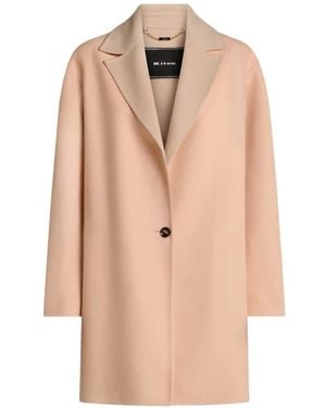 Kiton Manteau Oversize À Simple Boutonnage - Neutre