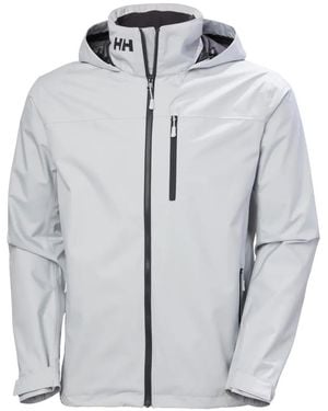 Helly Hansen Hooded Touch-Strap Jacket - Gray