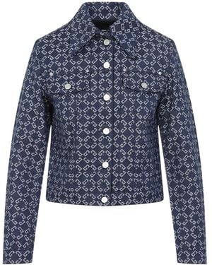 Givenchy モノグラムジャカード ジャケット - ブルー