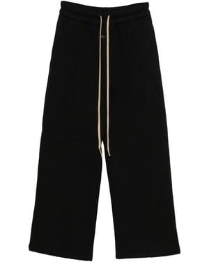Fear Of God Drawstring-Waist Track Trousers - Black