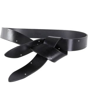 Isabel Marant Knot-Detail Belt - Black