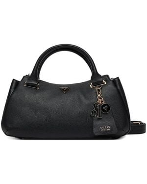 Guess Evie Charm Tote Bag - Black