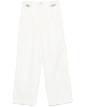 DKNY ツイル カーゴパンツ - ホワイト