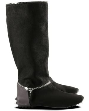Kiko Kostadinov Zip-Detail Boots - Black