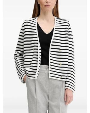 Barbour Gestreept Vest - Zwart