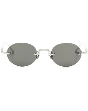 Matsuda Round-Frame Sunglasses - Grey
