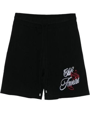 Amiri Shorts mit Stickerei - Schwarz