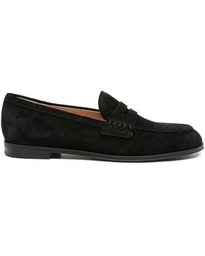 Gianvito Rossi Georgie ペニーローファー - ブラック