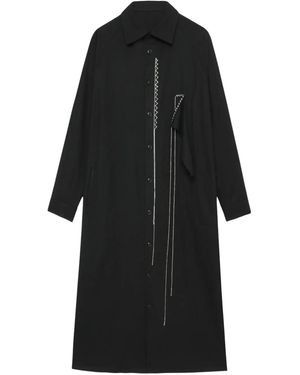 Y's Yohji Yamamoto シャツドレス - ブラック
