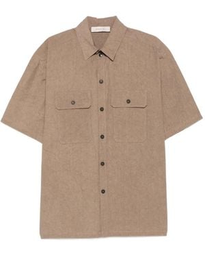 Qasimi Patch-Pocket Shirt - Natural