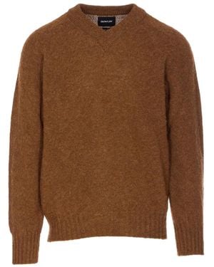 Howlin' V-neck future memories sweater - Marrón