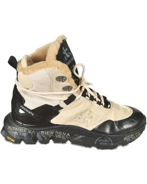 Premiata Saintcross 378M Trainers - Natural