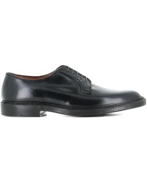 Alden 9901 Leather Derby Shoes - Gray