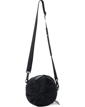 Côte&Ciel Cylindrical Messenger Bag - Black