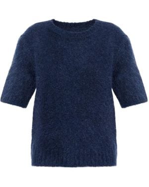 Samsøe & Samsøe Sajeanne Short-Sleeve Top - Blue
