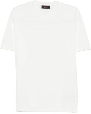 Peuterey Logo-Print Short-Sleeve T-Shirt - White