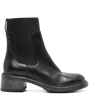 Moma 50Mm Distressed Boots - Black