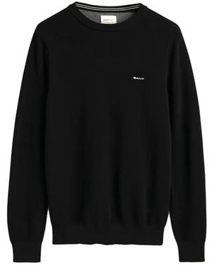 GANT Pull À Design Texturé - Black