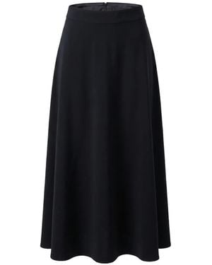 Valentino Garavani Zip-Up Maxi Skirt - Black