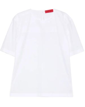 Thelatest Dean Short-Sleeve Top - White