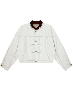 Adererror Denim Jacket - White