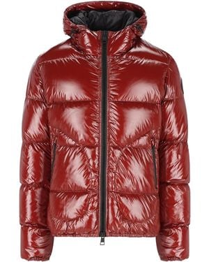 Herno Daunenjacke mit Kapuze - Rot