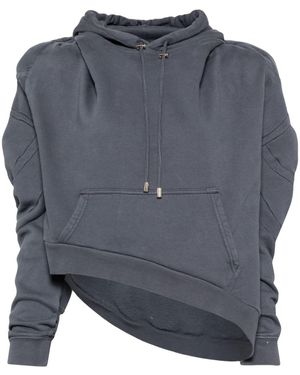 Collina Strada Gym Muscle Wave Hoodie - Grey