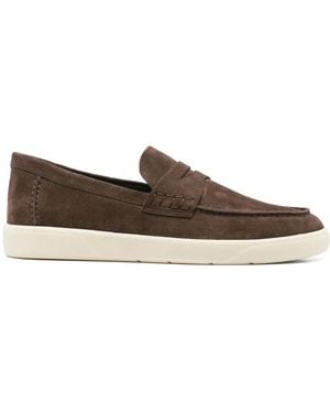 Hogan Suede Loafers - Brown