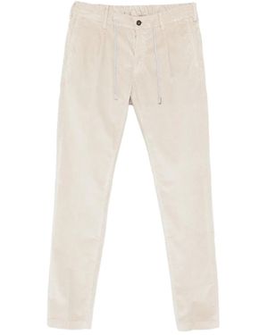 Eleventy Drawstring Corduroy Trousers - Natural