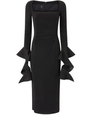 PINKO "Formina" Double Dress - Black