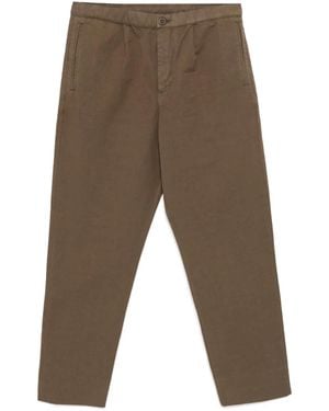 Paul Smith Pleated Elasticated trousers - Gris