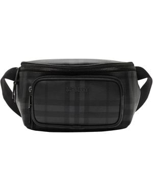 Burberry City Check Belt Bag - Black