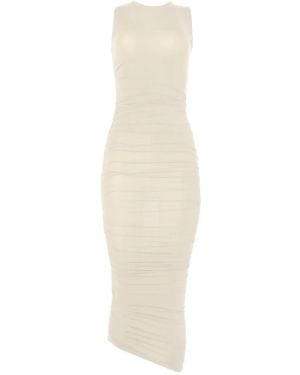 Wolford Sheer Drape Dress - White