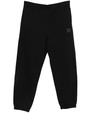 Calvin Klein Logo-Patch Track Pants - Black