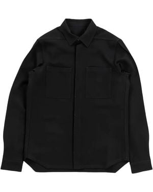 Rick Owens Work Patch-Pocket Shirt - Black