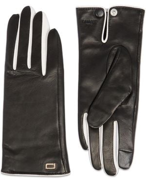 Lancel Gants Femme Cashmere Gloves - Black