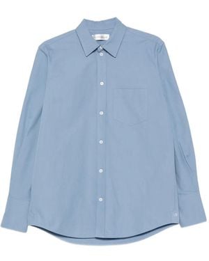 Victoria Beckham Perry Button-Down Shirt - Blue