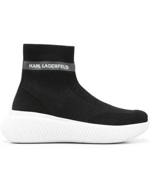 KARL LAGERFELD Kreeper Run Sneakers - Black