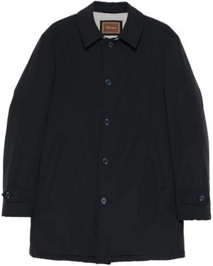 Doriani Manteau Mi-Long Droit - Bleu