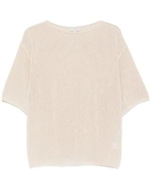 Antonelli Short-sleeve sweater - Natur