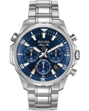 Bulova Marine Star 43 Mm Watch - Blue