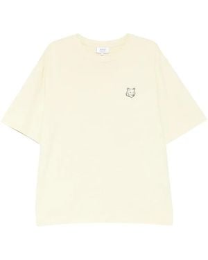 Maison Kitsuné Fox Head T-Shirt - Natural