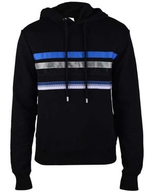 Lanvin Hoodie À Logo Brodé - Noir