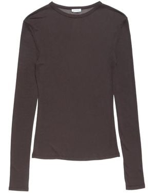 Acne Studios Thin Long-Sleeve T-Shirt - Brown