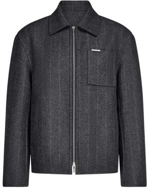 Ferragamo Cashmere-Blend Blouson - Black