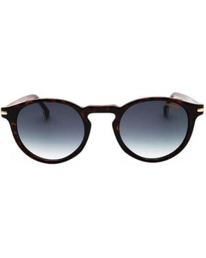 Carrera Round-Frame Sunglasses - Black