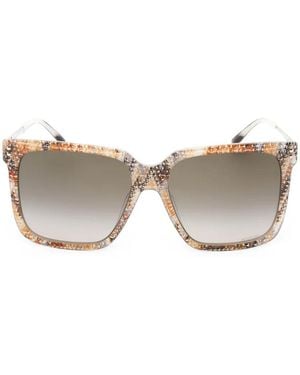 Missoni Square-Frame Sunglasses - Natural