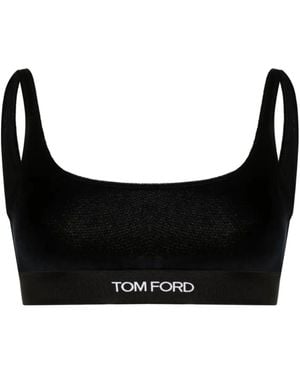 Tom Ford Logo-Detail Top - Blue
