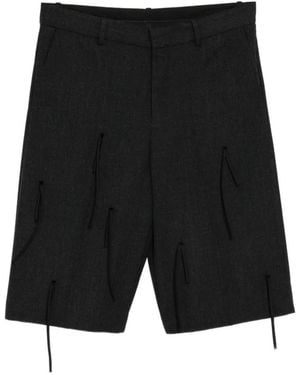 JNBY Fringe A-Line Shorts - Black